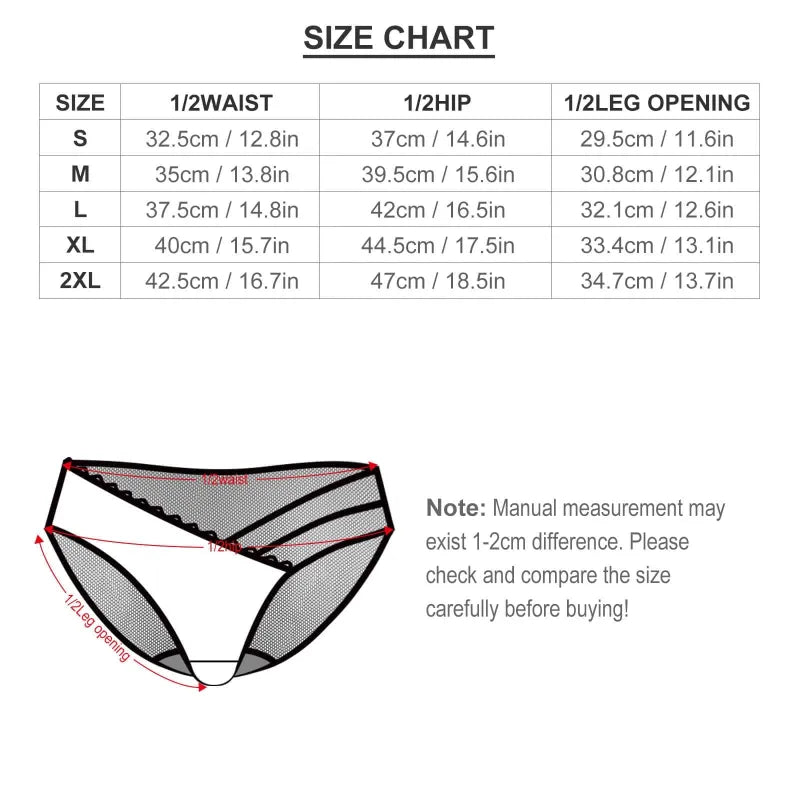 Personalized Face Mesh Thin Strap Panties Custom Women's Underwear Valentine's Day Gift