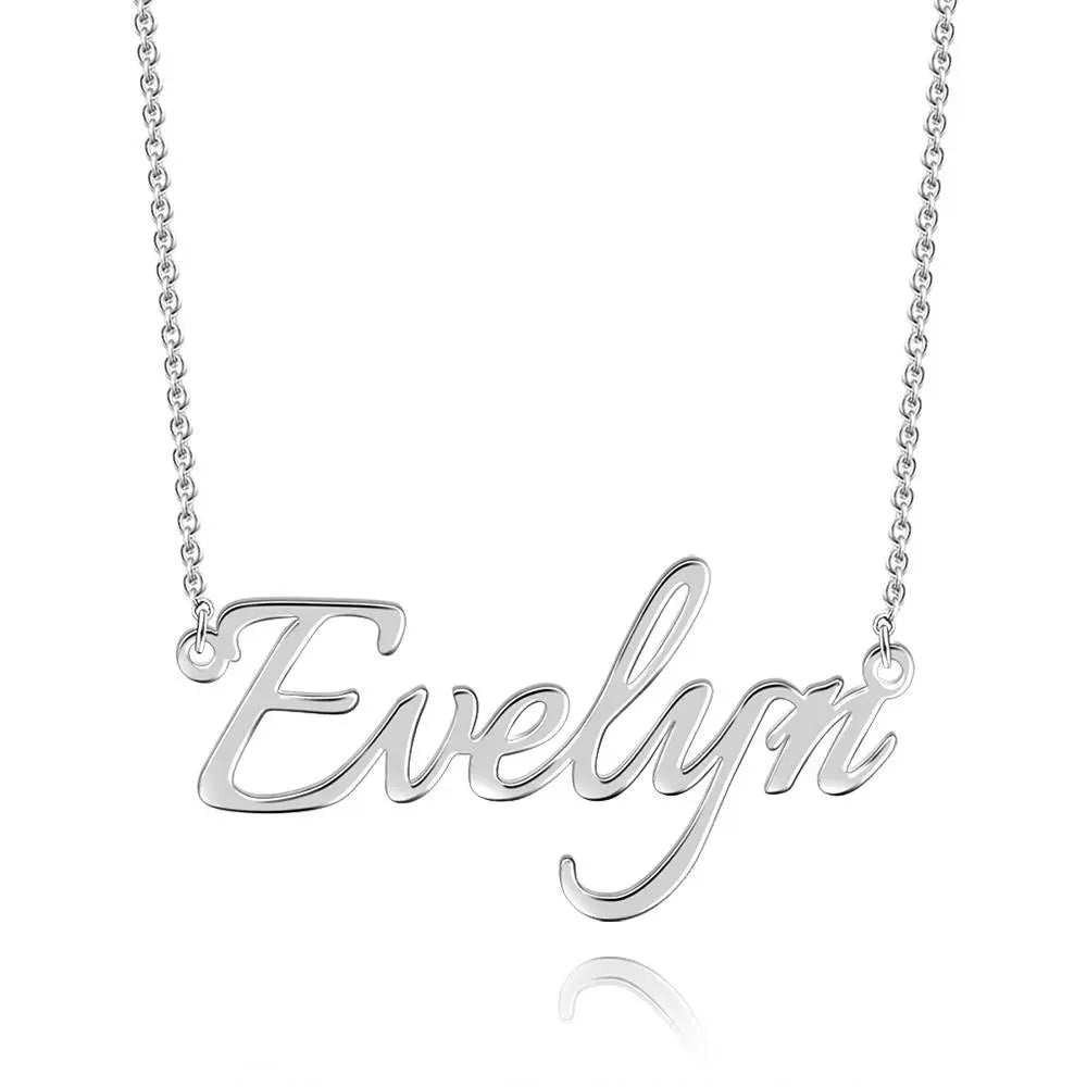 Personalized Name Necklace Custom Name Jewelry Valentines Gift for Her