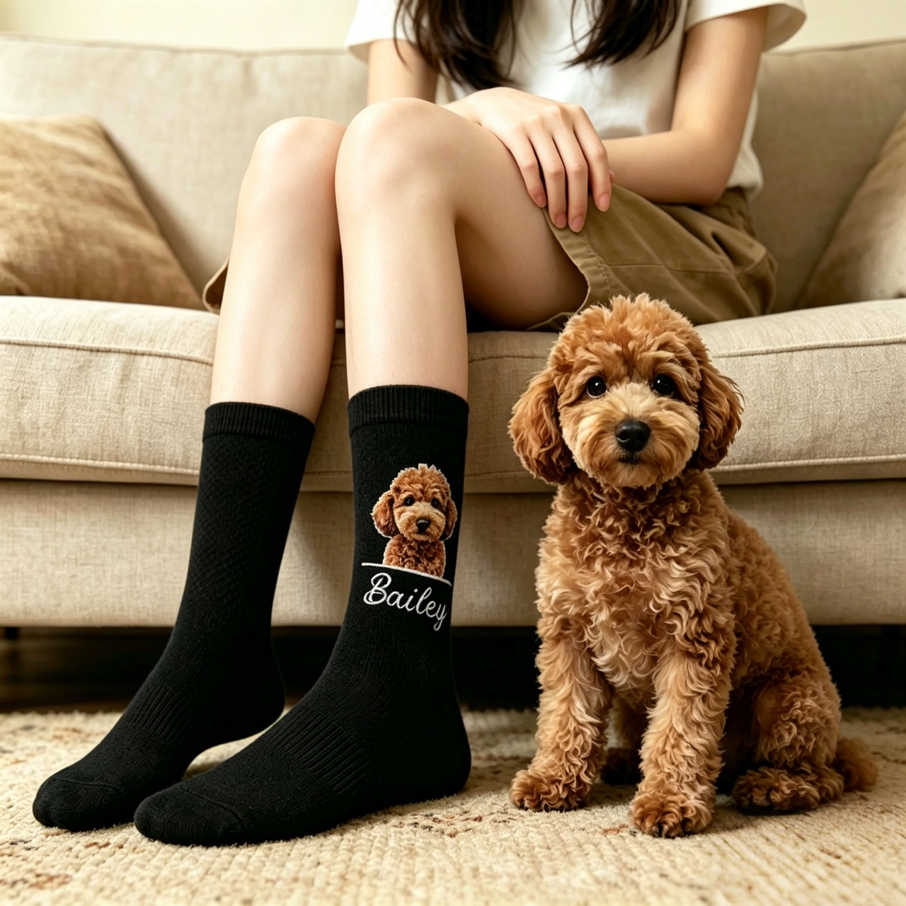 Custom Pet Photo Socks, Personalized Pet Socks, Custom Dog Socks, Mothers Day Gifts, Cat/Dog Dad Gifts, Dog Face Socks, Pet Lovers Gift