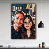Custom Cartoon Portrait, Couple Cartoon Photo, 3D Cartoon Style Portrait, Custom Family Cartoon, Personalized Cartoon Gift, Digital Prints