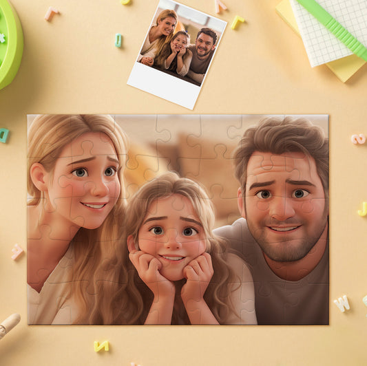 Personalized Photo 500-Piece Horizontal Puzzle – Custom Jigsaw Gift