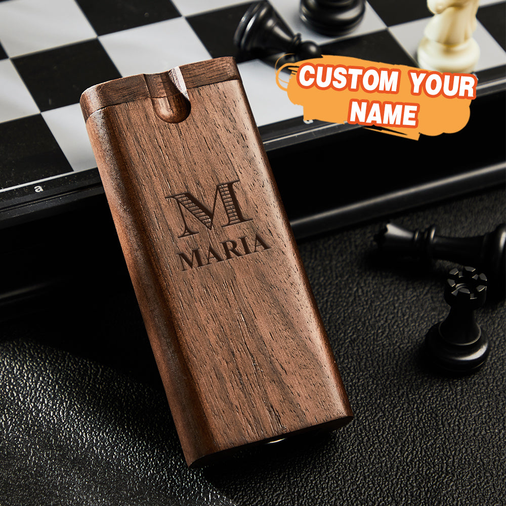 Personalized Wooden Box Wooden Dugout One Hitter Mini Portable Storage Box Christmas Gift