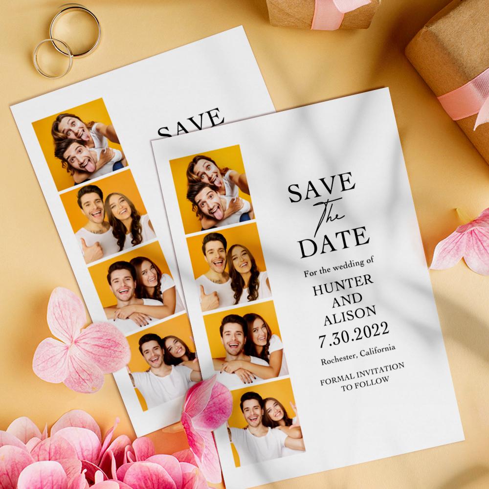 Custom Photo Cards Personalized Text Memorial Day Gift