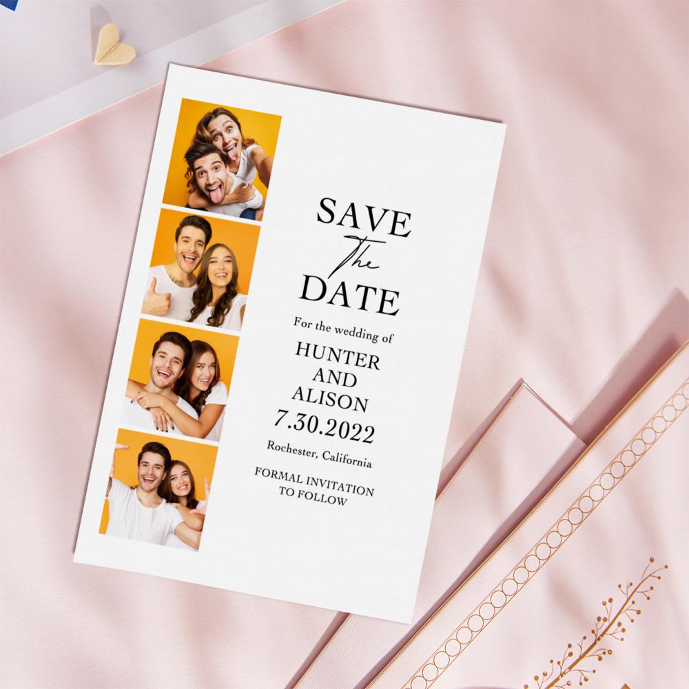 Custom Photo Cards Personalized Text Memorial Day Gift