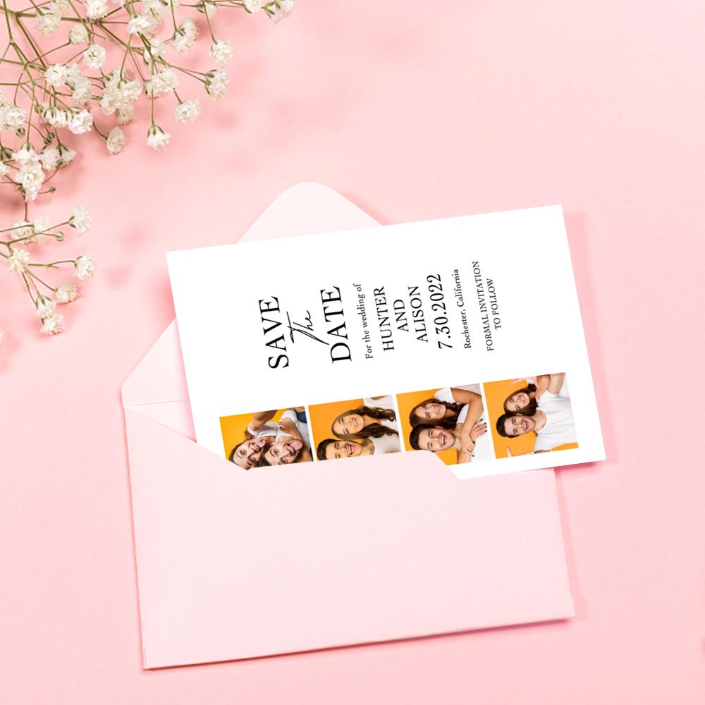 Custom Photo Cards Personalized Text Memorial Day Gift