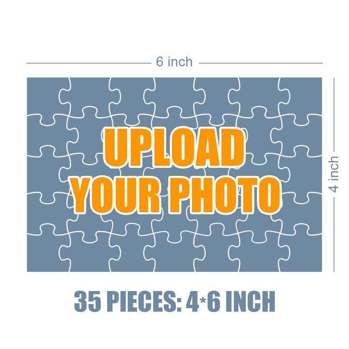 Personalized Photo Jigsaw Puzzle Lovely Pet - Custom 35/150/300/500 Pieces Puzzle