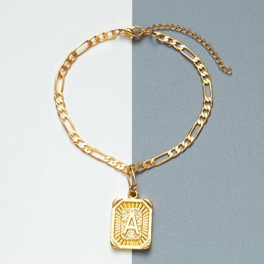Capital Letter A Anklet Bohemian Style A