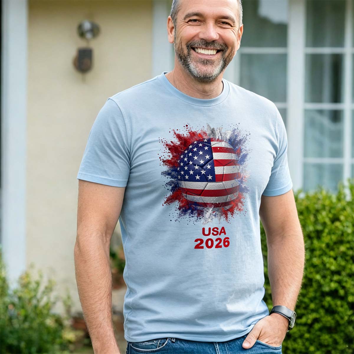 2026 International Football Championship National Flag T-Shirt Global Fans Collection