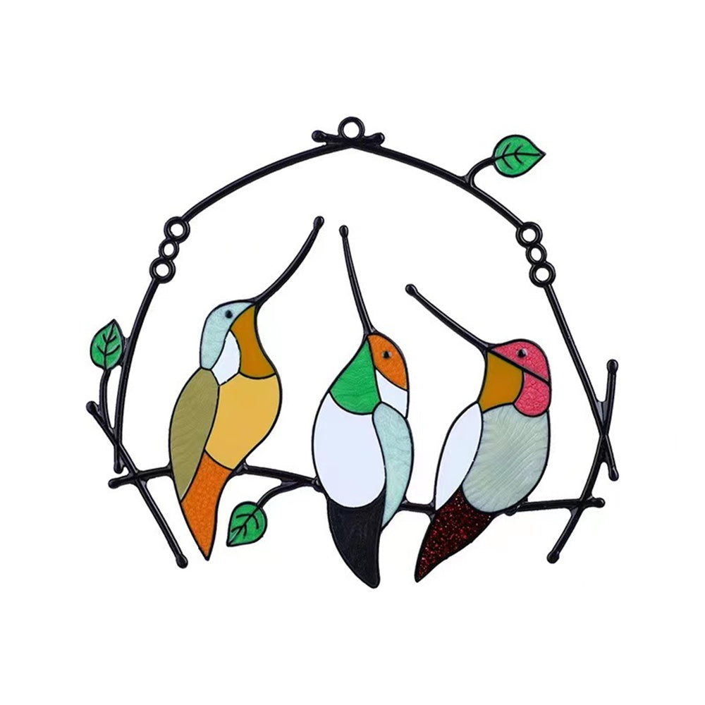Suncatchers Red Birds Sun Catcher Wall Window Hangings Unique Gifts