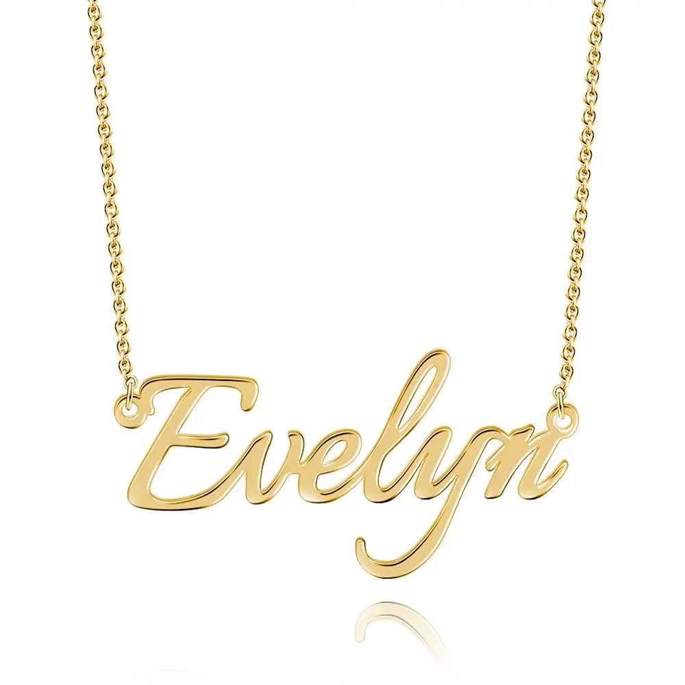 Personalized Name Necklace Custom Name Jewelry Valentines Gift for Her