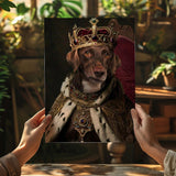 Custom Pet Painting From Photo Custom Pet Portrait Painting Canvas Renaissance Dog Portrait From Photo Royal Pet King Portrait Digital Art
