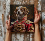 Custom Pet Painting From Photo Custom Pet Portrait Painting Canvas Renaissance Dog Portrait From Photo Royal Pet King Portrait Digital Art