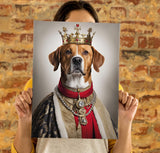 Custom Pet Painting From Photo Custom Pet Portrait Painting Canvas Renaissance Dog Portrait From Photo Royal Pet King Portrait Digital Art