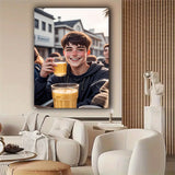 Custom Animated Portraits, Valentine's Day Gifts, From Photos Personalized Cartoons Become Animated Characters Digital Custom Portraits